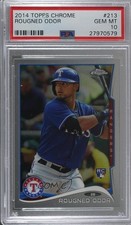 2014 Topps Chrome Rougned Odor #213 PSA 10 GEM MT 8d2
