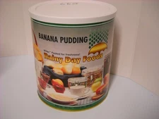 Rainy Day Foods Banana Pudding 80oz. #10 Can Survival Camping Prepper Food