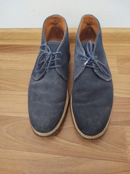 Men Navyboot Boots Navy Suede 42