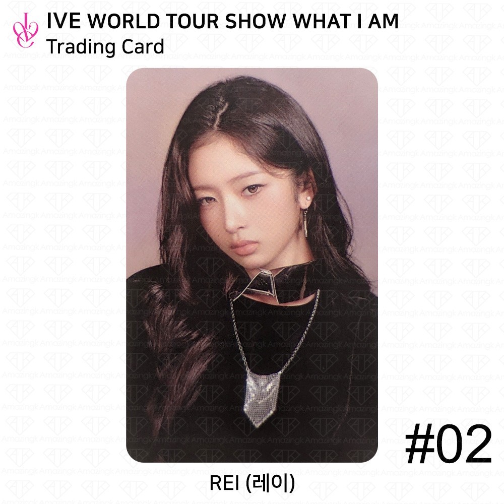 IVE WORLD TOUR SHOW WHAT I AM MD Benefit Photcard & Trading Card