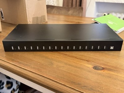 16 Port TransformerHUB  USB TYP A auf B Formcase 230V
