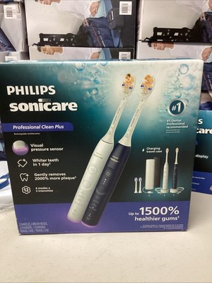 Philips Sonicare Professional Clean Plus 2-Pack Electric Toothbrush OB