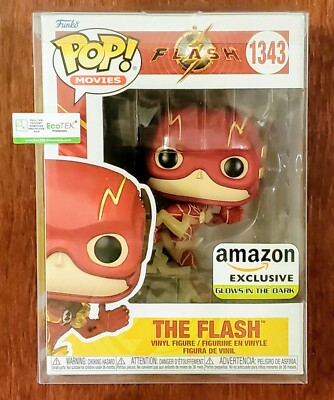 FUNKO POP! MOVIES THE FLASH #1343 GLOW IN THE DARK AMAZON