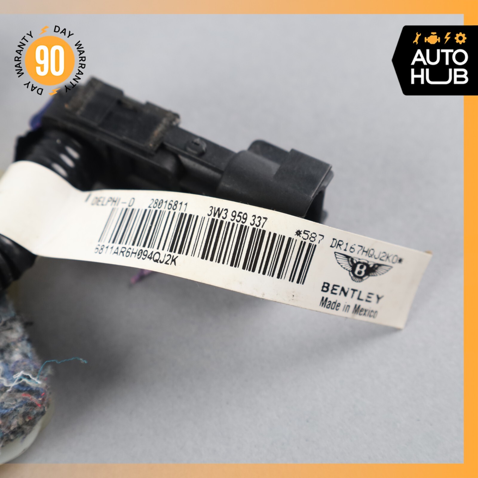 03-11 Bentley Continental GTC GT Seat Occupancy Sensor SRS Mat 3W3959337 OEM 62k