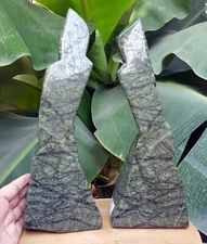 Natural Jungle Green Serpentine Polished Tumble/Freeform @Pakistan Crystal 6.7kg