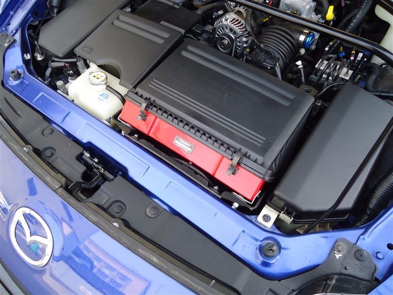 MAZDA RX-8 RX8 AUTOEXE RACING RED AIR INTAKE BOX & K&N FILTER