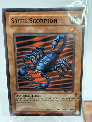 Yu-gi-oh Metal Raiders Yugioh card MRD 029 machine Steel Scorpion