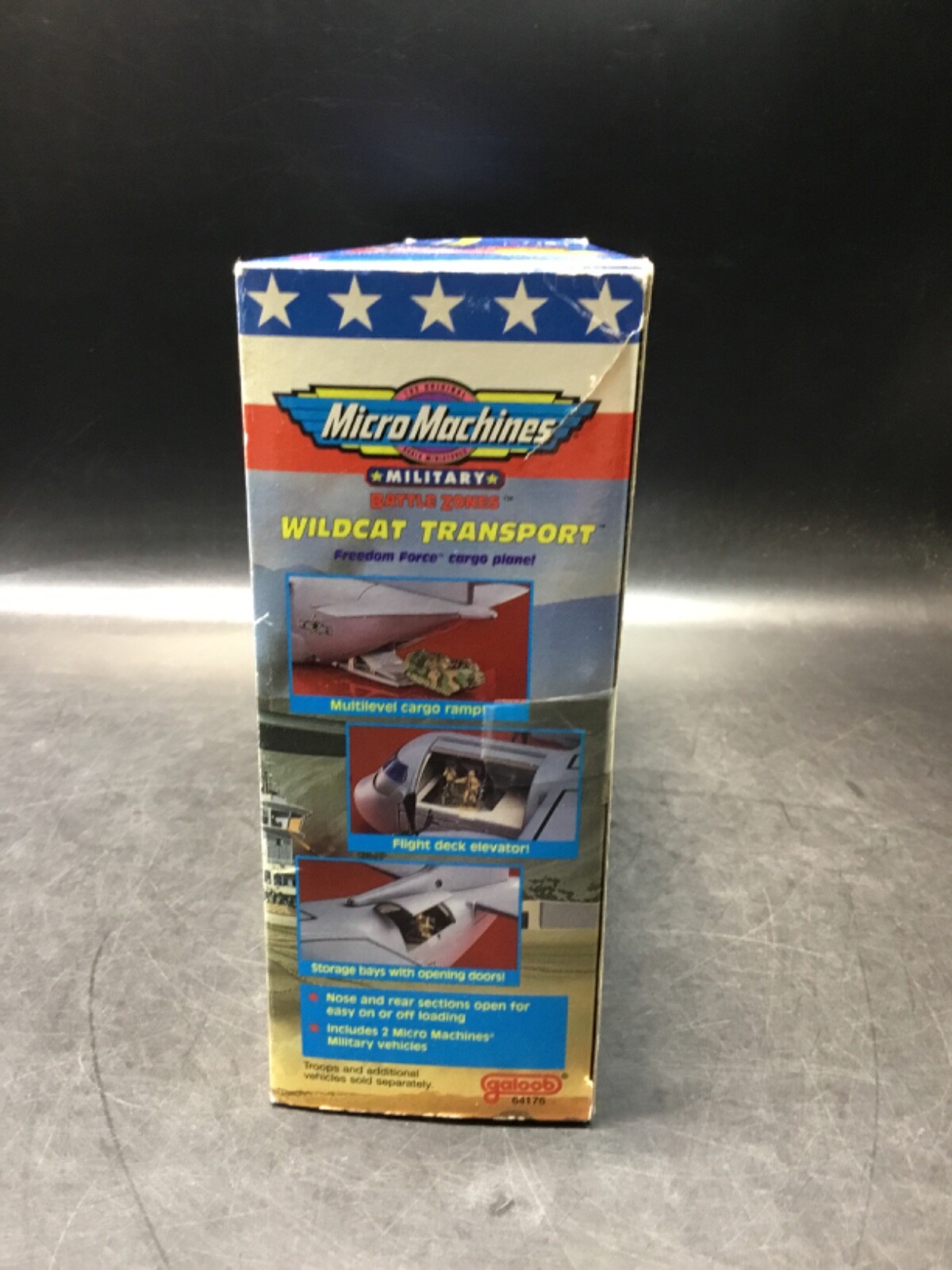 Micro Machines Military Battle Zones Wildcat Transport Playset [Galoob] NIB eBay