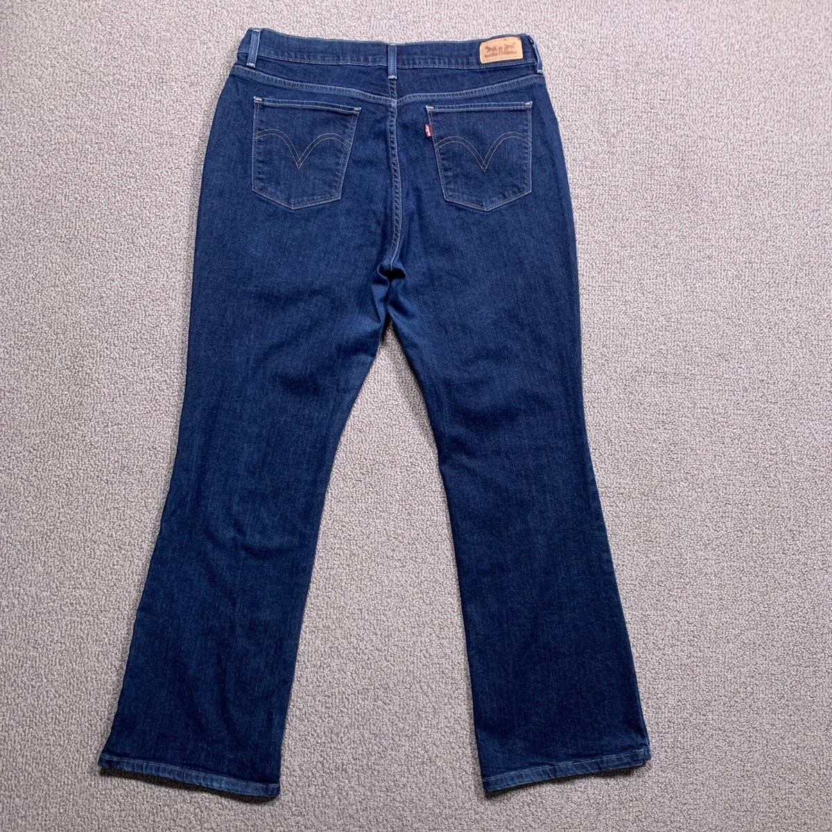Levi's Jeans Womens 12 Blue Bootcut 515 Stretch Medium Wash Denim