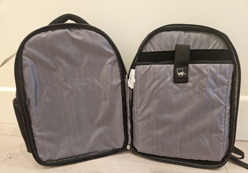 NEW SAMSONITE FANUEIL LAPTOP 15.6" Business JAY Backpack Black Made In CAMBODIA - Picture 2 of 5