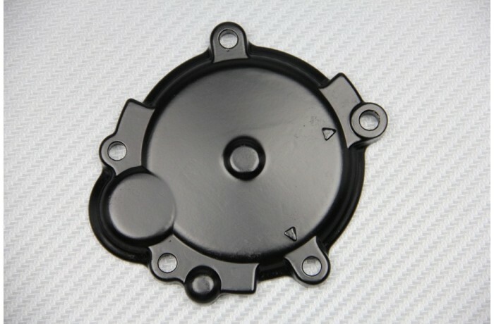 Cache carter d'allumage noir pour KAWASAKI ZX6R 2009-2012 en aluminium