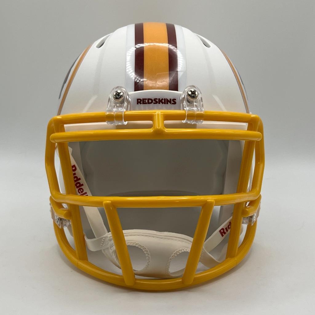 Washington Redskins Riddell Speed CUSTOM Matte White Mini Football