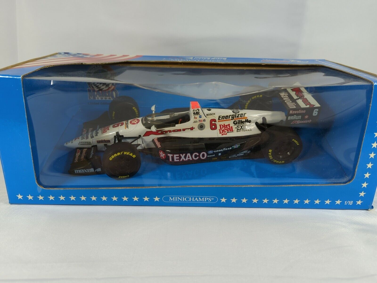 MINICHAMPS INDY CAR COLLECTION 1:18 TEAM LOLA FORD Mario Andretti (See Pics)