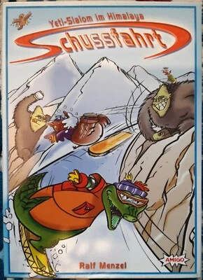 Spiel Schussfahrt ☆ Yeti-Slalom im Himalaya *** Top Zustand *** 100% Komplett - Bild 1 von 4