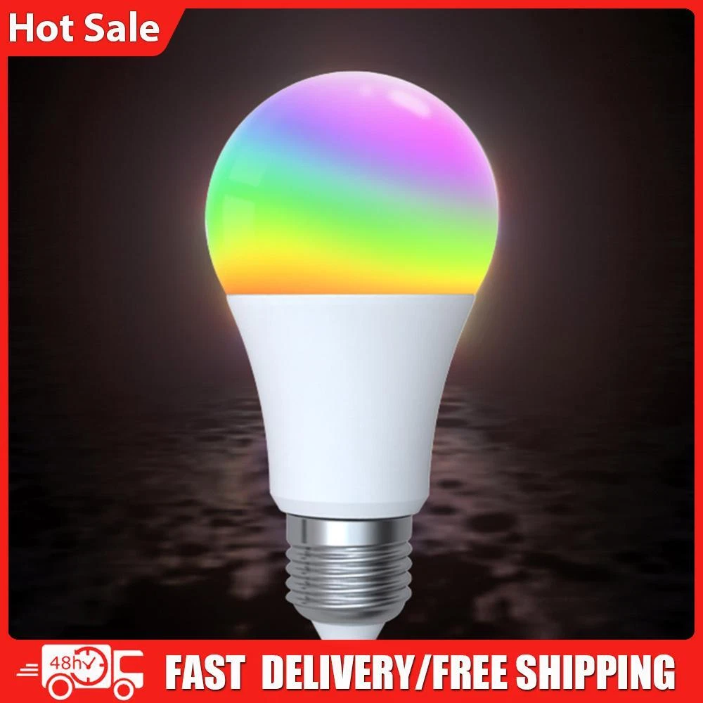 MoesHouse WiFi Smart LED Bulbs Dimmable RGB Smart Bulb for Alexa