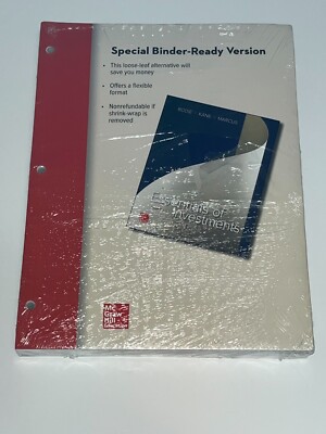 Loose-Leaf Essentials of Investments 10th Edition by Bodie- Kane- Marcus + Code