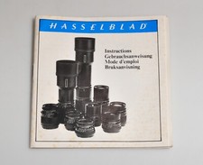 Hasselblad CF Series Lens Instruction