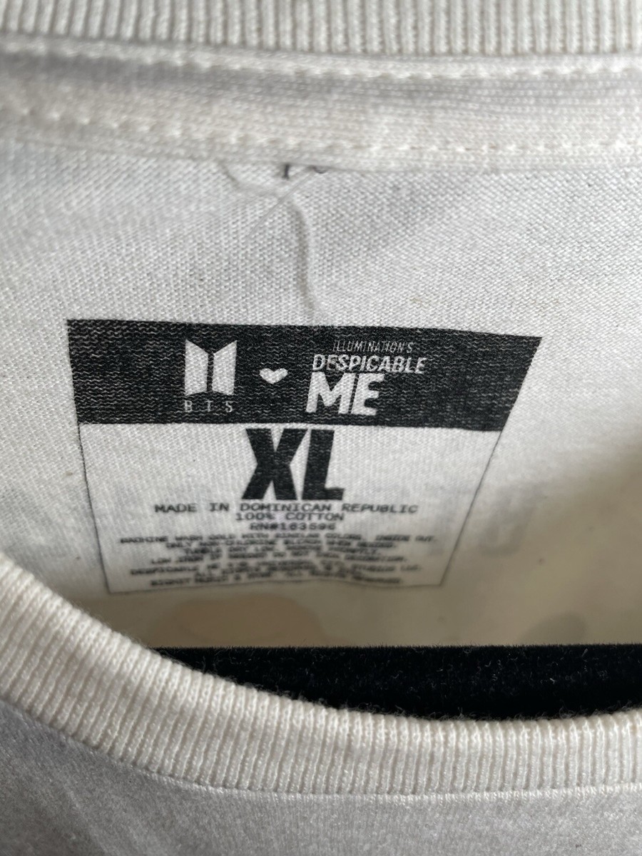 NWT Official BTS X Despicable Me 4 T Shirt Size XL DM4 Nordstrom