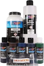 Createx candy2o Most Popular Paint Set with additives