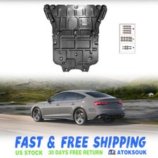 2pcs For Audi A5 S5 2018-2023 Under Engine Splash Guards Front Engine Mud Flaps