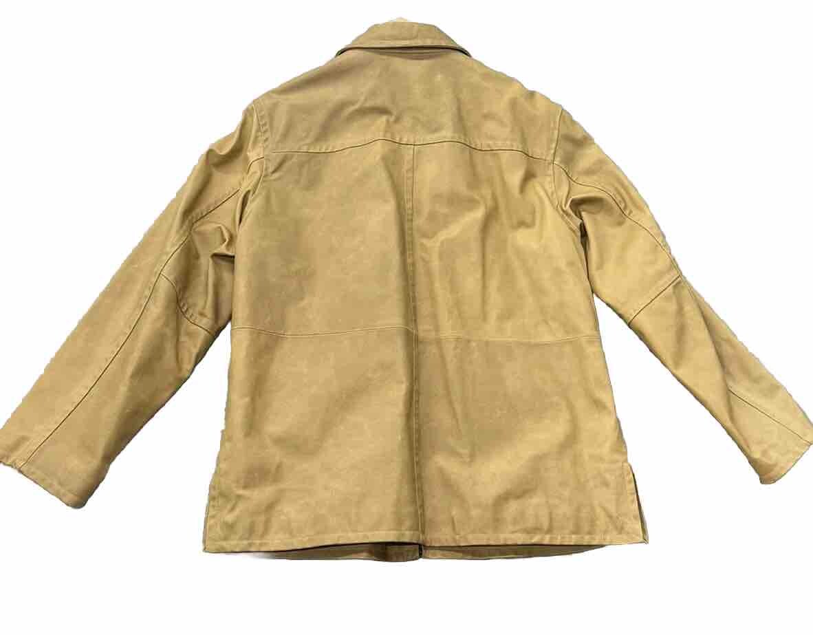 Wilson Leather M. Julian Men's Tan Lined Leather Jacket - Size