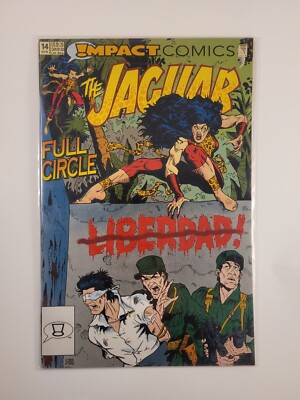 The Jaguar #14 Full Circle Impact Comics 1992 Last Issue