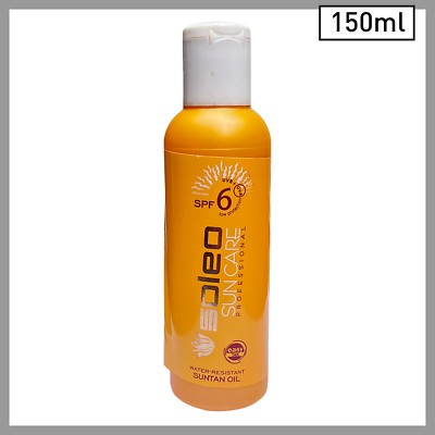 125 ml Soleo Sun Care Professional LSF6 wasserfestes Sonnenöl BESCHÄDIGT