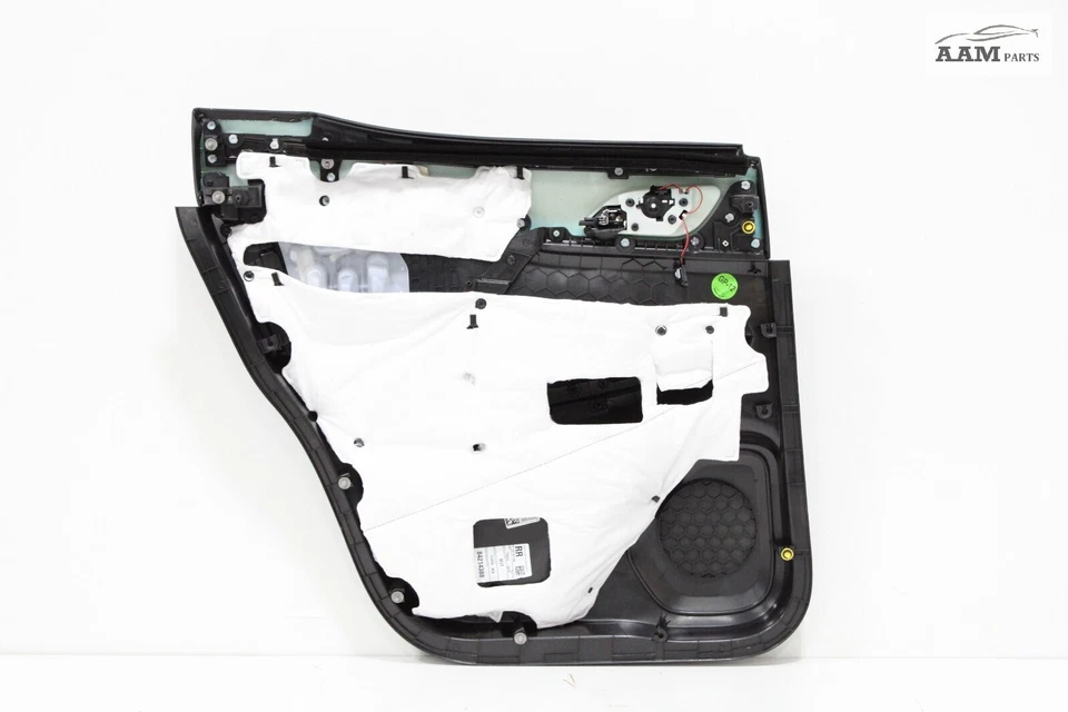 2017-2021 GMC ACADIA REAR RIGHT SIDE DOOR INTERIOR PANEL TRIM COVER BLACK OEM - Image 4 of 4