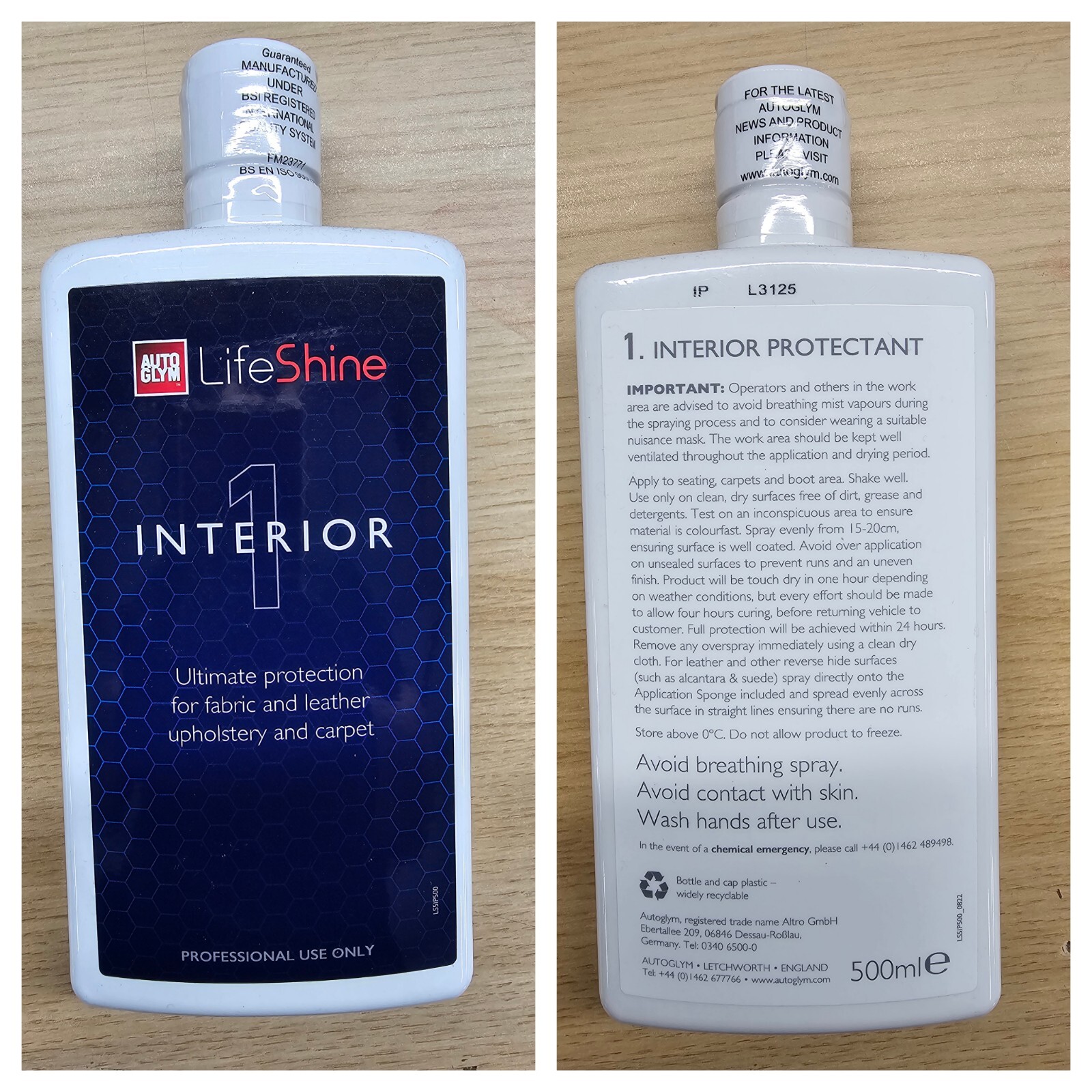 AUTOGLYM LIFESHINE CERAMIC BODYWORK & INTERIOR CAR CARE KIT eBay