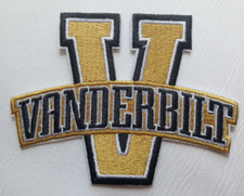 Vanderbilt Commodores~Embroidered PATCH~3 1/2...