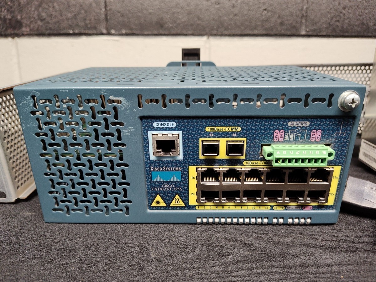 Cisco Catalyst WS-C2955C-12 Network Switch 2955 w/Power Supply | eBay