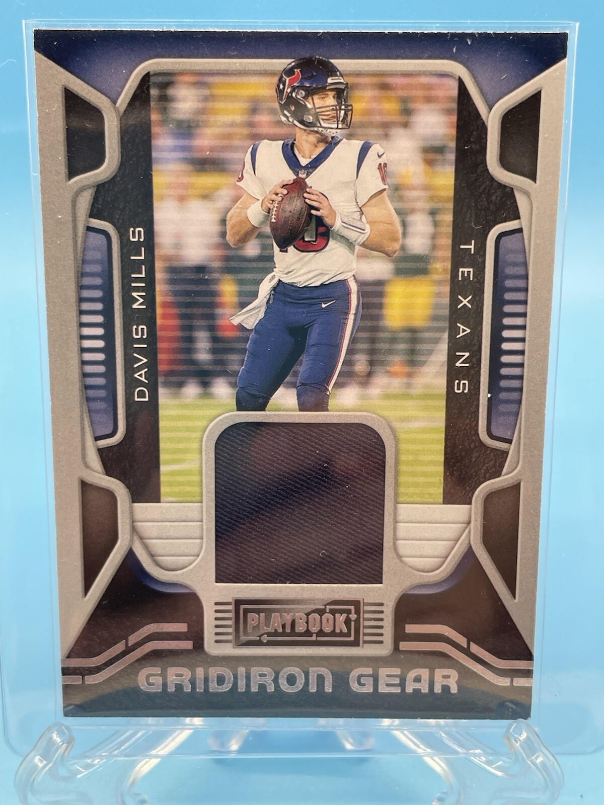 Davis Mills Panini Playbook Gridiron Gear Relics #GGDMI Base
