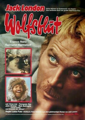 JACK LONDON´S WOLFSBLUT: 1 Filmplakat DIN A1, ;RAIMUND HARMSTORF PLAKAT EA 1974