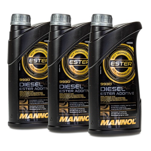 MANNOL 9930 Diesel Ester Additive VerschleißschutzAdditiv, 3x1 Liter