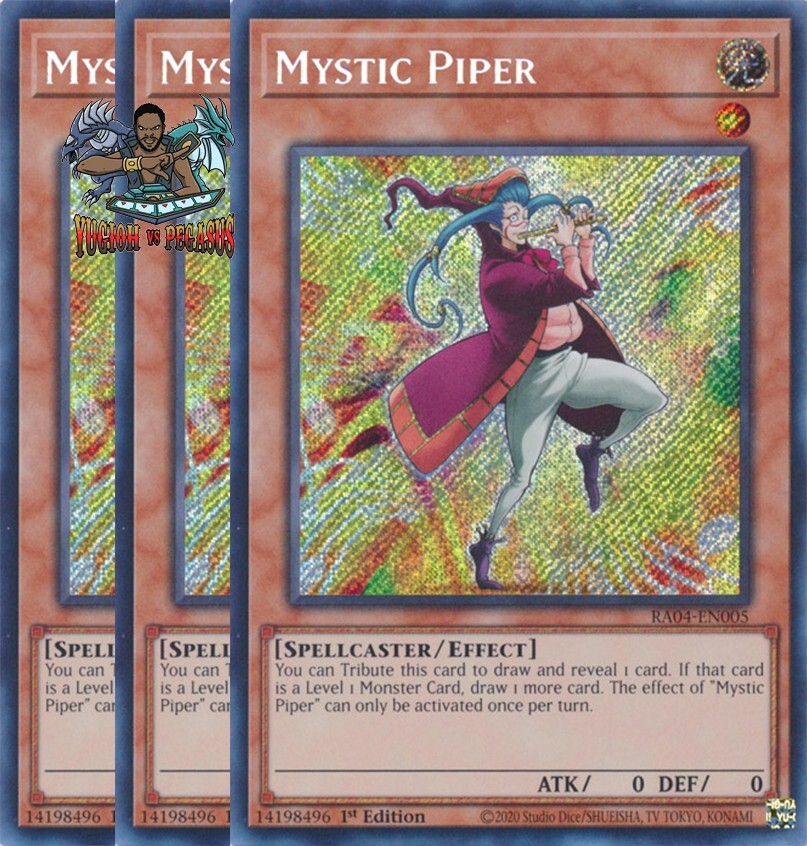 yugioh mystic piper deck - RA04-EN005 - Super Rare YUGIOH Mystic Piper Relinquished Fun