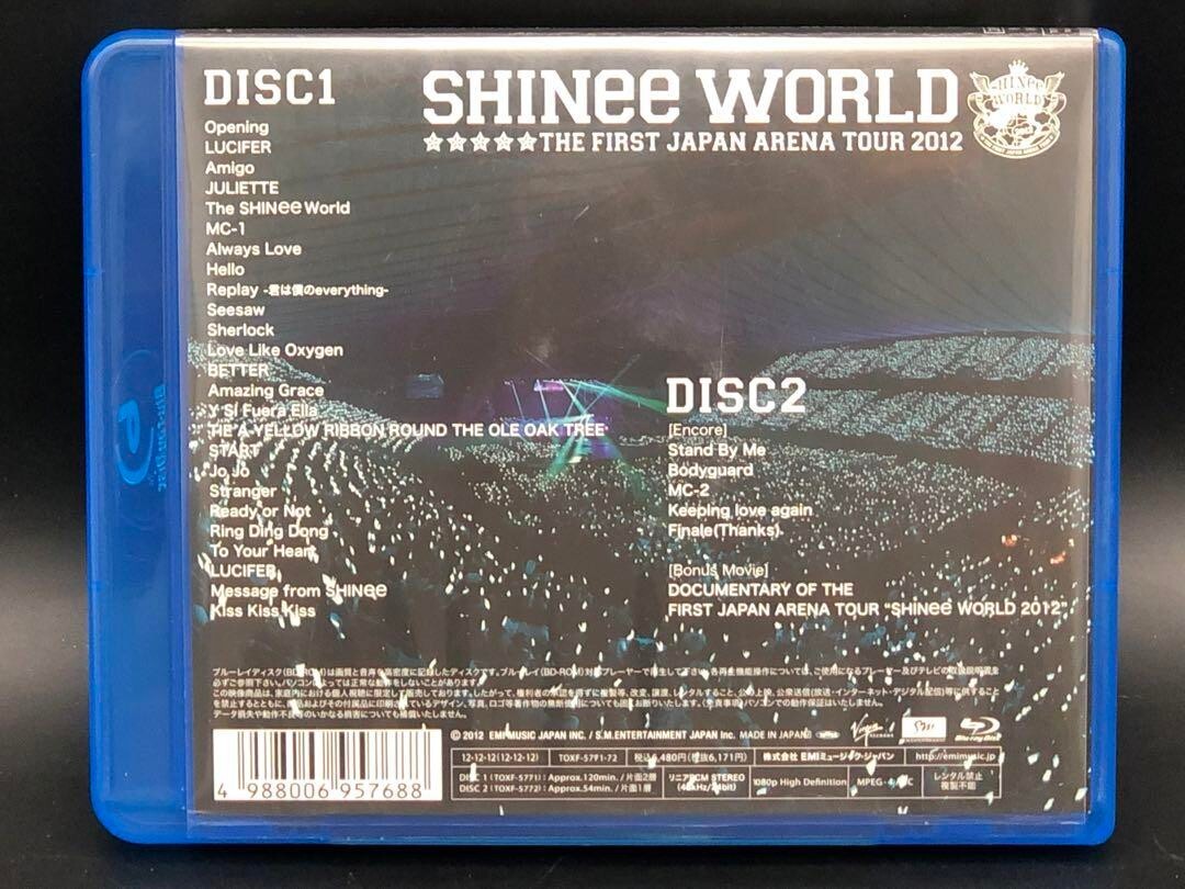 SHINee WORLD THE FIRST JAPAN ARENA TOUR 2012 Blu-ray TOXF-5771