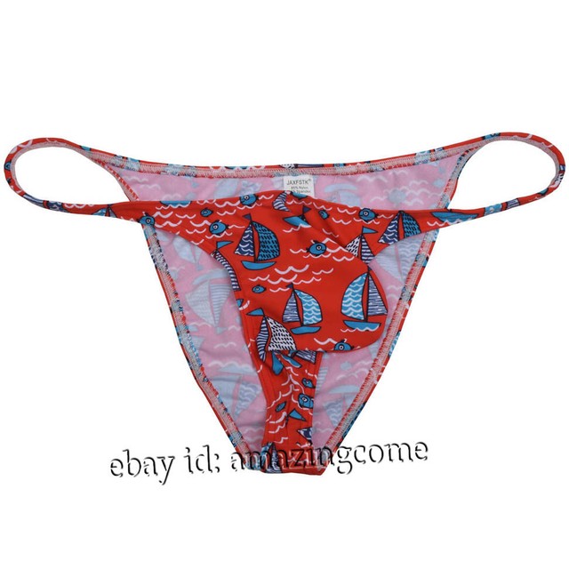 Men Cheeky Shorts Brazilian Bikini Underwear Micro Hip Briefs String
