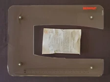 New SEW STEADY Extension LARGE 18x24 Table BERNINA B119A Plexiglass MADE USA