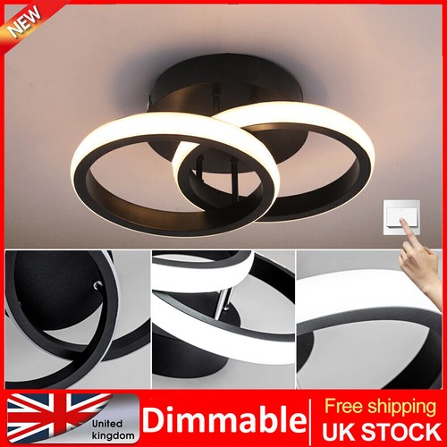 Modern LED Ceiling Light Round Pendant Lights Bathroom Kitchen Bedroom