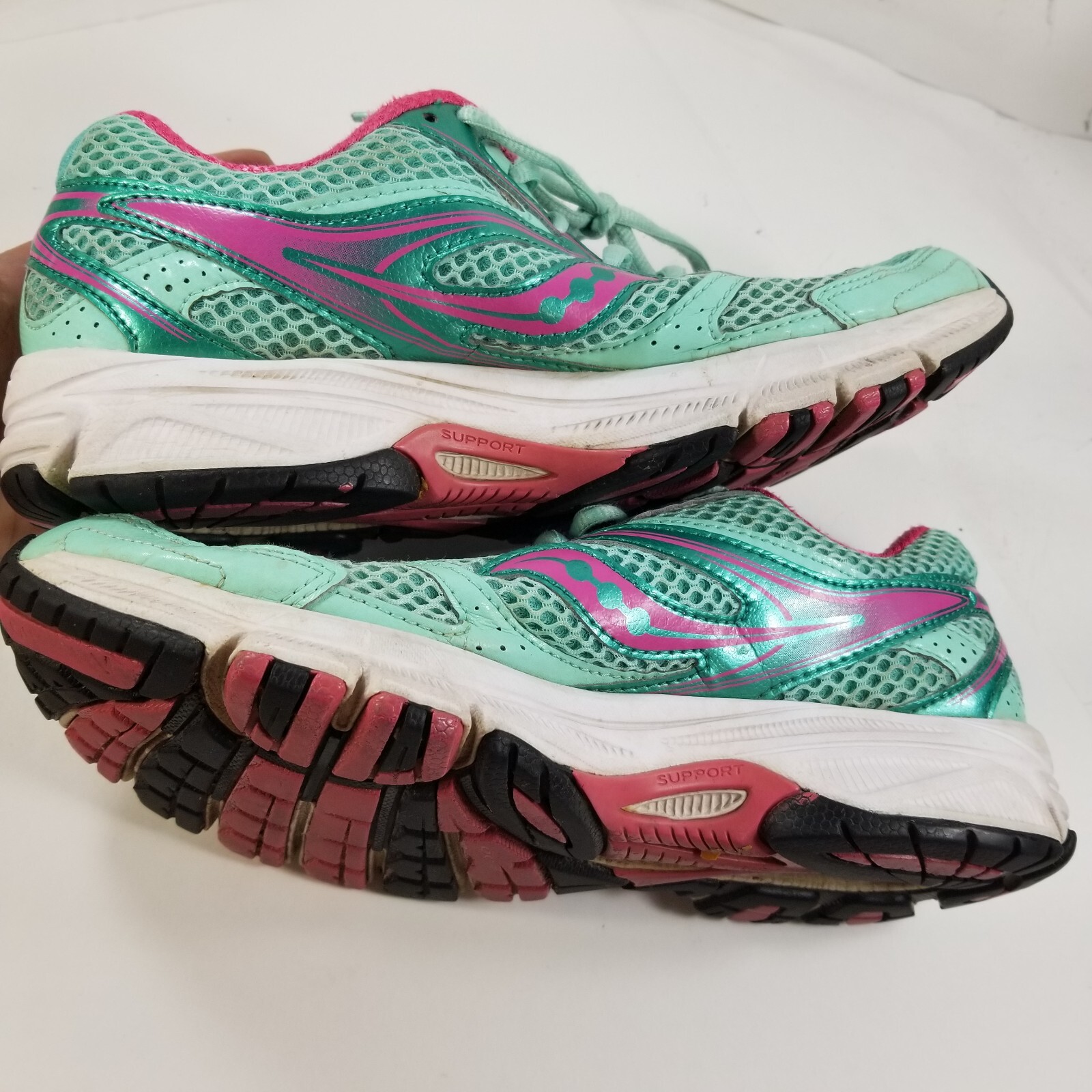 Saucony Womens Cohesion 8 S15218-4 Green Running Shoes Sneakers Size 8.5 thumbnail 9
