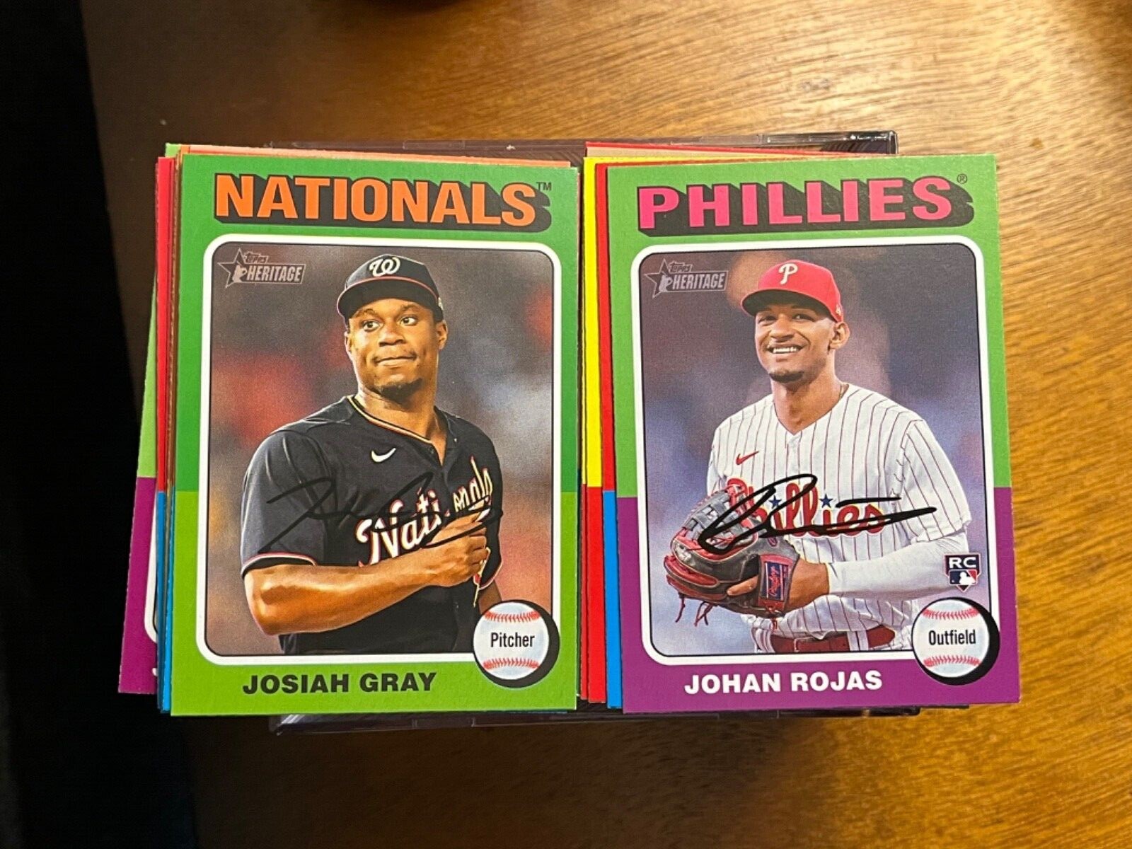 2024 Topps Heritage Cards #1-500 /SP/Inserts/Refractors/Relics/Complete Your Set
