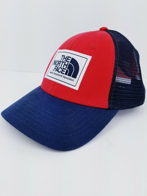 north face red cap