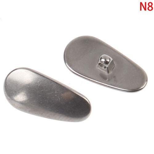 1pair Nasenpads Titan Teardrop Screw-In für Eyeglass Anti Slip Retainer - Picture 19 of 22