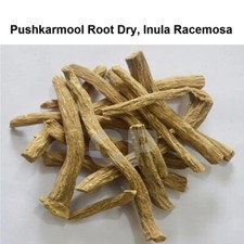 Pushkarmool Root Dry Inula Racemosa Natural  Organic Whole Root 1kg 35.27 OZ 