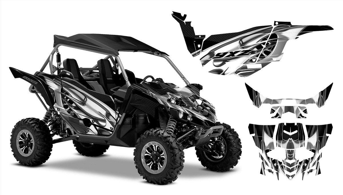 2015-22 Yamaha YXZ 1000R graphics wrap kit 24 mil thick Tribal