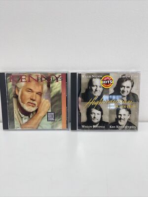 Something Inside So Strong Kenny Rogers CD, Highwayman Super Hits CD Cash Willie