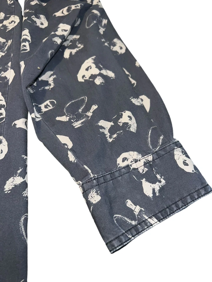 Columbia Men’s Size Large Button Up AOP Dog Hunting Graphic L/S - Image 2 of 4