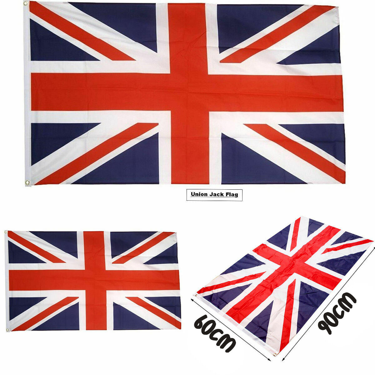 Small 3x2 Union Jack UK Flag Great British Sport Olympics Jubilee GB Decor Flags