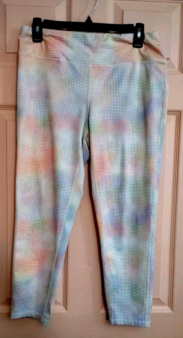 Active Wear Multicolor Large Polyester Capris - image 1