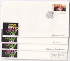 1993 Guernsey Contemporary Arts Designers signed First Day Covers